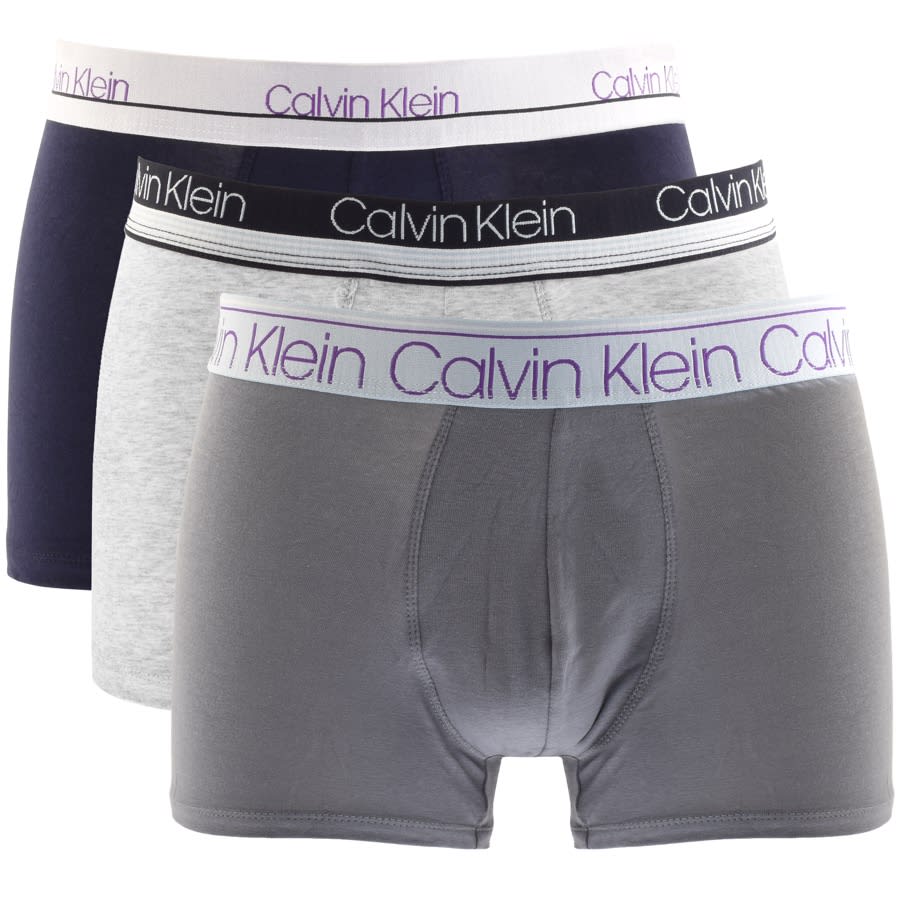 Alternative Image for ProductCalvin Klein Underwear 3 Pack Trunks Grey1